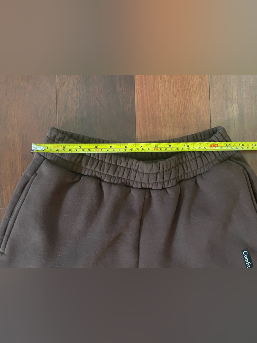 Comfrt Standard Sweatpants | Size M | Walnut dark brown | Thick joggers - Picture 7 of 12
